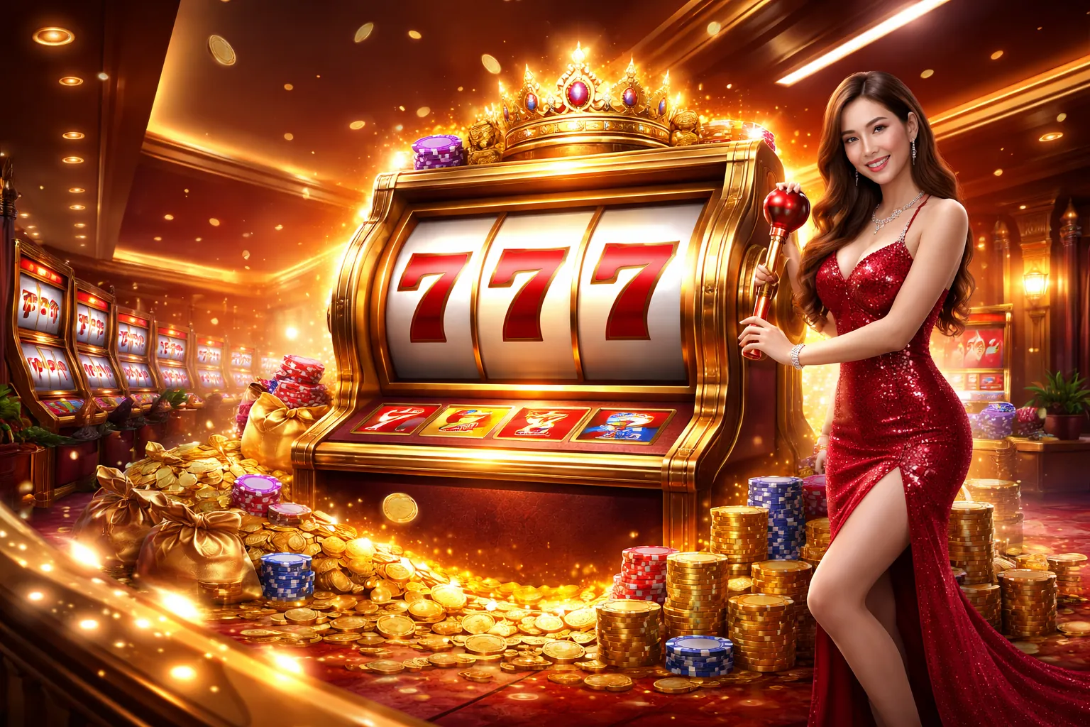 Hình ảnh chính trò chơi Slot tại 55vin link